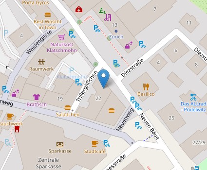 Open Street Maps - Neuen Bäue 22, 35390 Giessen